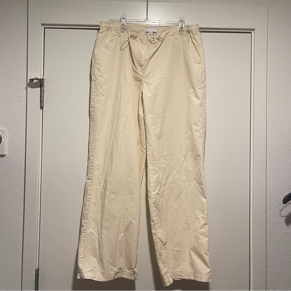 Topshop Low-Rise Cargo Pants